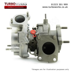 Remanufactured Turbocharger VJ40 Turboworks Ltd - Turbo reconditioning and replacement in Eastbourne, East Sussex, UK.