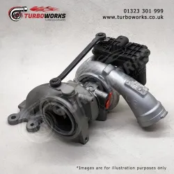 Remanufactured Turbo 49180-01600
Fits to: Audi A3, VW Golf, Passat, Tiguan, Seat Leon and Skoda Octavia 1.5 TSI petrol engines. 2