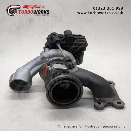 Audi A5 1.4 TFSI Turbocharger 4918001500
Direct replacement remanufactured turbo for 150HP CVNA petrol applications.