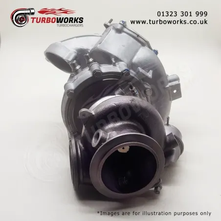 BMW M550d X5 X6 M50d 3.0d third turbocharger covering 12739700018, 11658506382 and 11658516125.