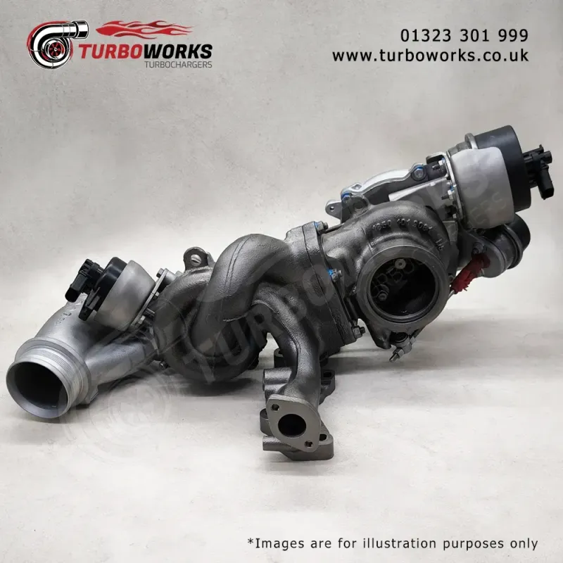 Volkswagen T6 Turbo 10009880191
Direct-fit replacement bi-turbo for CXE 2.0 TDI 150kW applications.