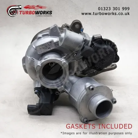 Remanufactured Turbo IS20 / 9VA09
Fits VW, Audi, Seat and Skoda 2.0 TSI EA888 petrol applications.