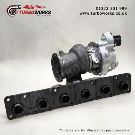 BMW 335i 435i 535i Turbocharger
Replacement turbo covering 18539700010, 11657643115, 7643115 and 8053153.
