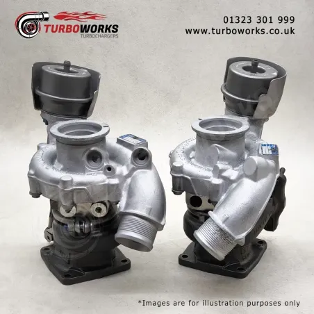 Porsche 9A2 Turbocharger Set
Replacement twin turbo set covering 5303-970-0740, 5303-970-0741 and 9A2.123.031 / 032 references.