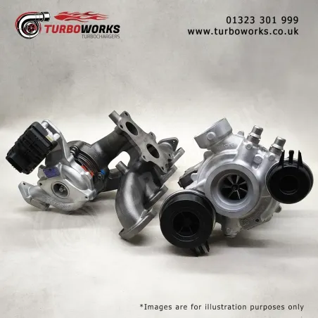 Jaguar Land Rover Turbo Set 16359700006 + 10009700131
Complete bi-turbo replacement for 237HP to 322HP diesel models