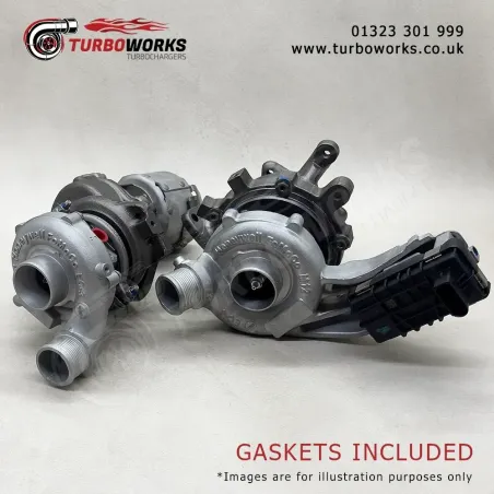 Land Rover 3.0 TDV6 Turbo Set
Remanufactured left and right turbocharger set covering 778400-0003 and 778401-0006.