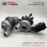 Land Rover 3.0 TDV6 Turbo Set
Remanufactured left and right turbocharger set covering 778400-0003 and 778401-0006.