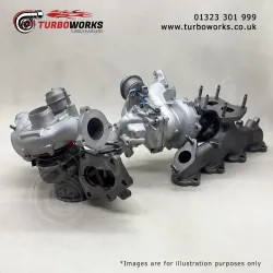 Renault Vauxhall 1.6 Bi-Turbo Set
Complete remanufactured turbocharger set covering 821943-0002 and 821942-0007. 2