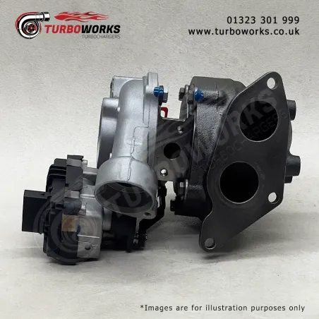 BMW 125d 225d HP Turbocharger
Direct replacement small turbo for N47D20D and B47D20D engine codes.