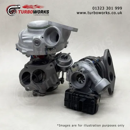 BMW 125d 225d 325d Turbo Set
Replacement LP and HP turbo set for N47D20D, N47D20T1, N47S1 and B47D20D engines.