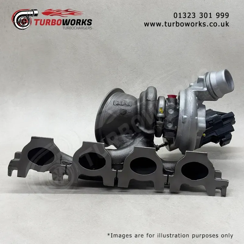 MINI Cooper S JCW Turbocharger
Replacement turbo covering 49477-02200, 11658626637, 11657641800 and 8626637.