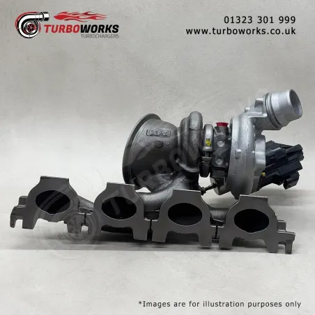 MINI Cooper S JCW Turbocharger
Replacement turbo covering 49477-02200, 11658626637, 11657641800 and 8626637.
