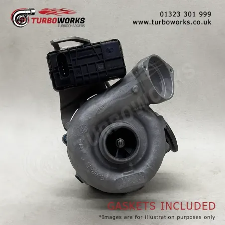 Remanufactured Turbo 765985-0001
Fits BMW X5 E70 and BMW X6 E71 3.0d M57 306D3 diesel applications.