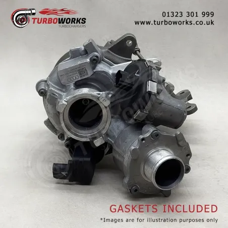 Remanufactured Turbo 06K145654G
Fits Audi, VW, Skoda, Seat and Cupra 2.0 TSI / TFSI 180HP to 200HP applications.