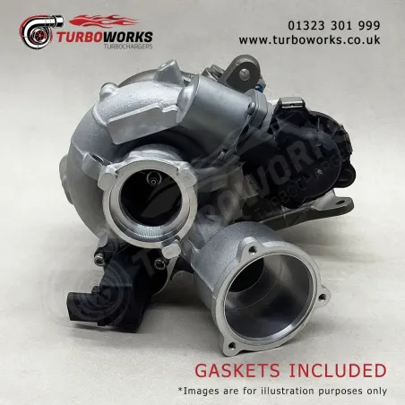 Remanufactured Turbo 06K145874P
Fits Audi S3, SQ2, VW Golf R and Cupra Ateca 2.0 TSI / TFSI EA888 applications.
