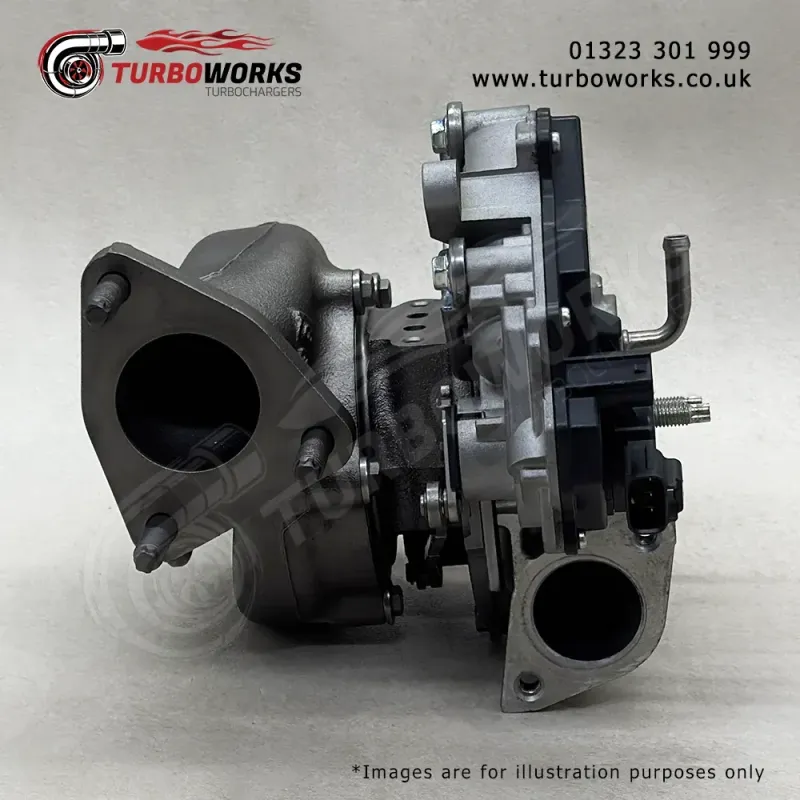 Toyota 2.8 D-4D Turbocharger
OEM-spec remanufactured turbo for 177HP to 204HP diesel models from 06/2018 onwards.