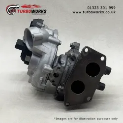 Remanufactured Turbo 833714-0002
High-pressure turbo for BMW B47D20T0 2.0d twin-turbo 224HP and 231HP applications. 2