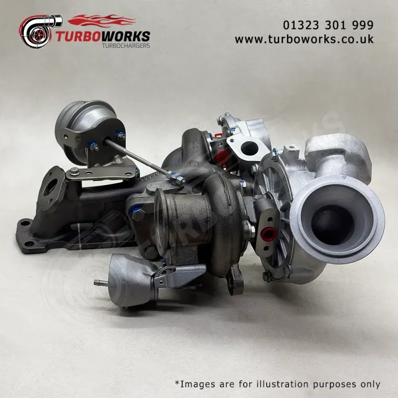 Volvo S60 V60 XC60 Turbocharger
OEM-spec bi-turbo unit for D5244T10, D5244T11, D5244T15 and D5244T21 engines.