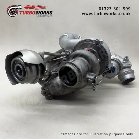 Mercedes OM651 Turbo A6510905980
Replacement bi-turbo covering A6510901286, A6510901686 and 40010195 references.