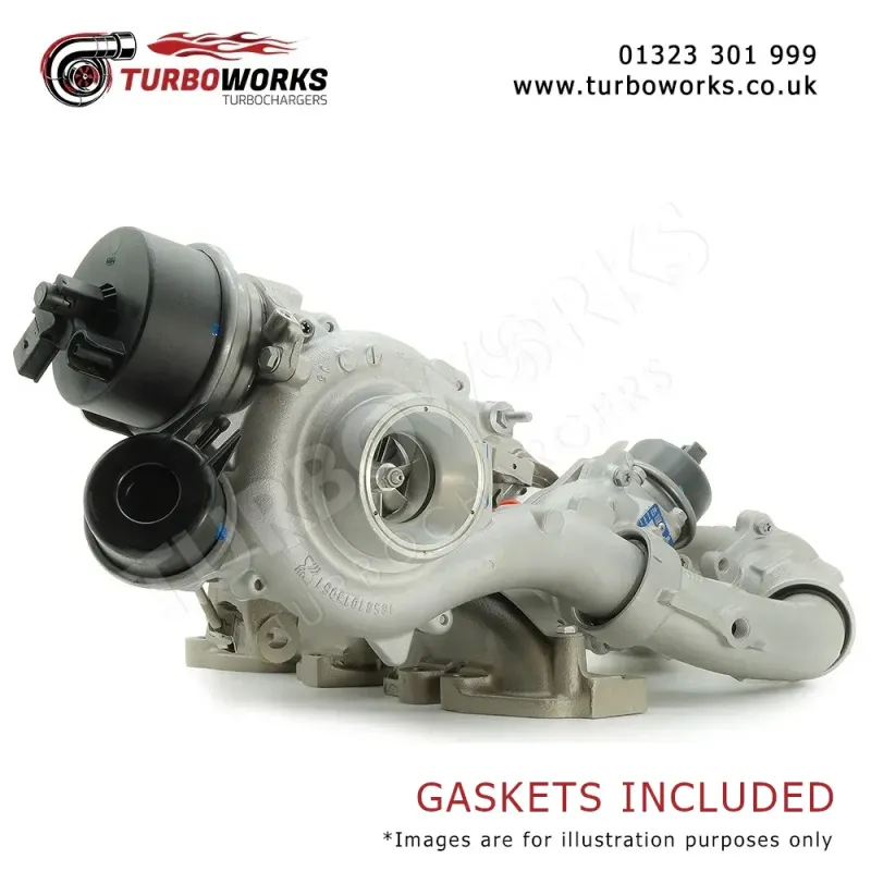 Remanufactured Twin Turbo Borg Warner Turbocharger 1000 970 0313 
Fits to: MAN TGE, Volkswagen Crafter, Grand California
