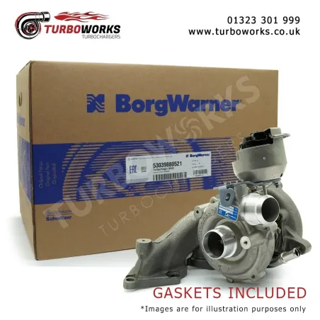 Brand New Turbo Borg Warner Turbocharger 53039700521
Fits to: Citroen Relay, Jumper, Peugeot Boxer 2.0 HDI