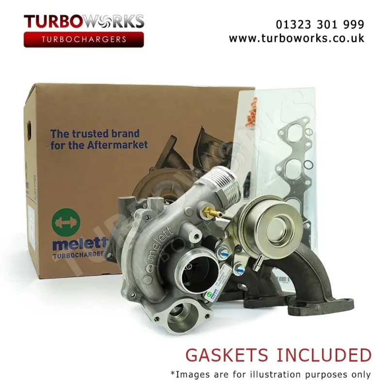 Brand New Turbo Melett Turbocharger 5303 970 0142
Fits to: Audi, Seat, Skoda, Volkswagen 1.4 TSI