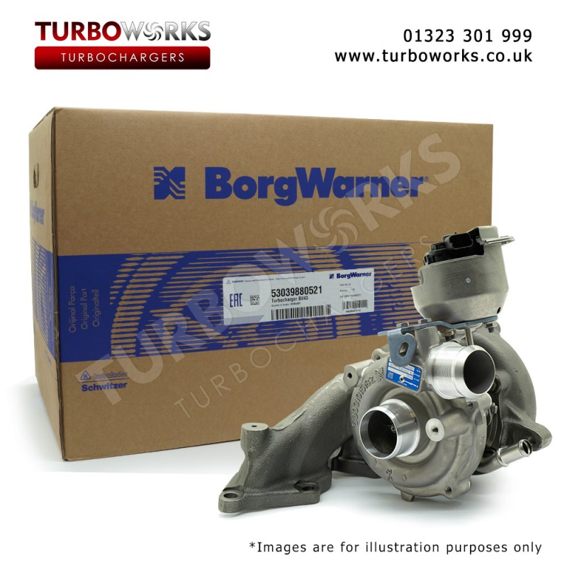 Brand New Turbo Borg Warner Turbocharger 53039700521
Fits to: Citroen Relay, Jumper, Peugeot Boxer 2.0 HDI