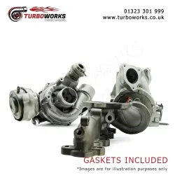 Bi-Turbo set 846015-0001 846016-0001
Turboworks Ltd specialises in turbocharger remanufacture, rebuild and repairs.
