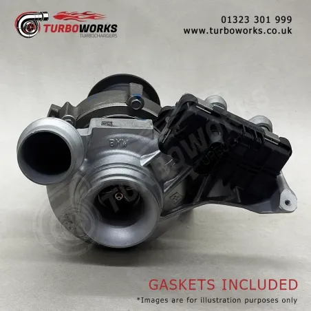 Remanufactured Turbo 49335-00500
Fits BMW 120d, 320d, 520d, X1 and X3 2.0d N47 diesel applications.