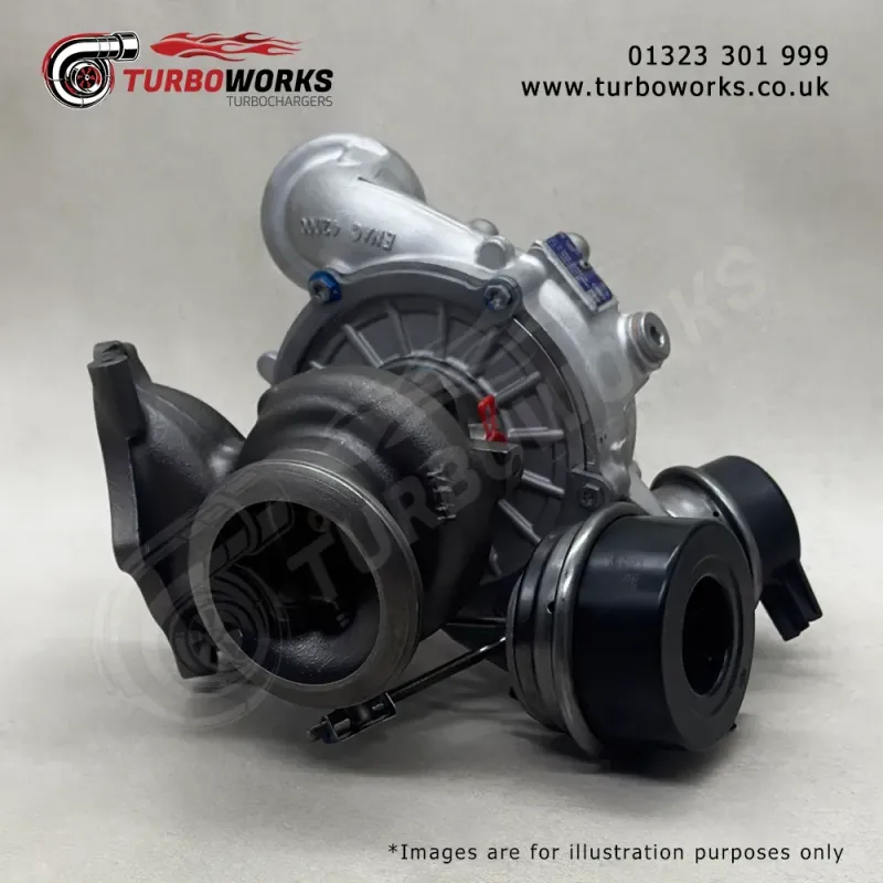 Jaguar E-Pace XF XE F-Pace Turbo
Direct replacement LP turbo for ZAJ20D4HNS 2.0D 240HP bi-turbo applications.