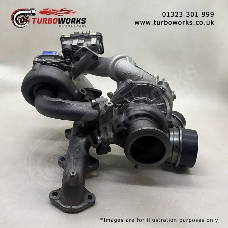 Range Rover Defender Discovery Turbo Set
Remanufactured bi-turbo assembly for AJ200 / 204DTA diesel models from 2017 onwards.