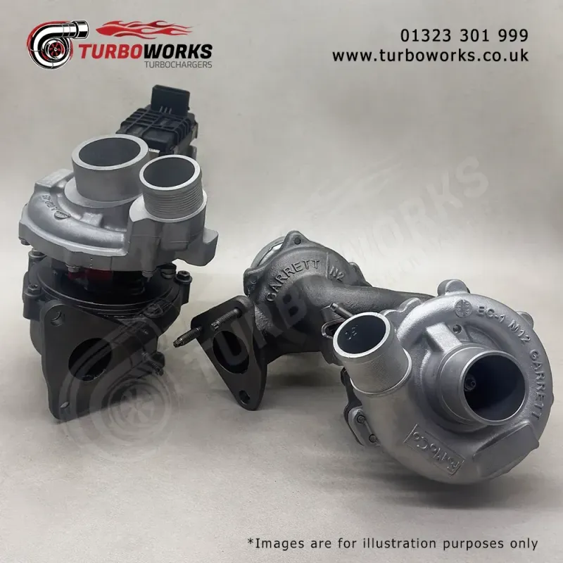 Range Rover Sport L494 Bi-Turbo Set
Direct replacement turbocharger pair for Range Rover IV L405 and Range Rover Sport II L494.