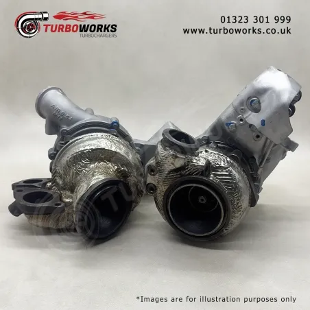 Audi 4.0 TDI Turbo Pair 057145653N 057145654L
OEM-spec replacement set covering 854361-0001, 854362-5001S and related 4.0 V8.