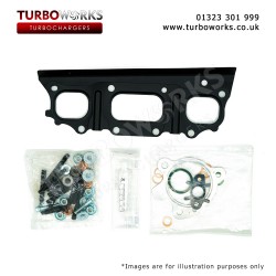 Brand New Turbo Melett Turbocharger 49373-05005 for sale. Gaskets included. Turboworks Ltd, Eastbourne, East Sussex, UK.