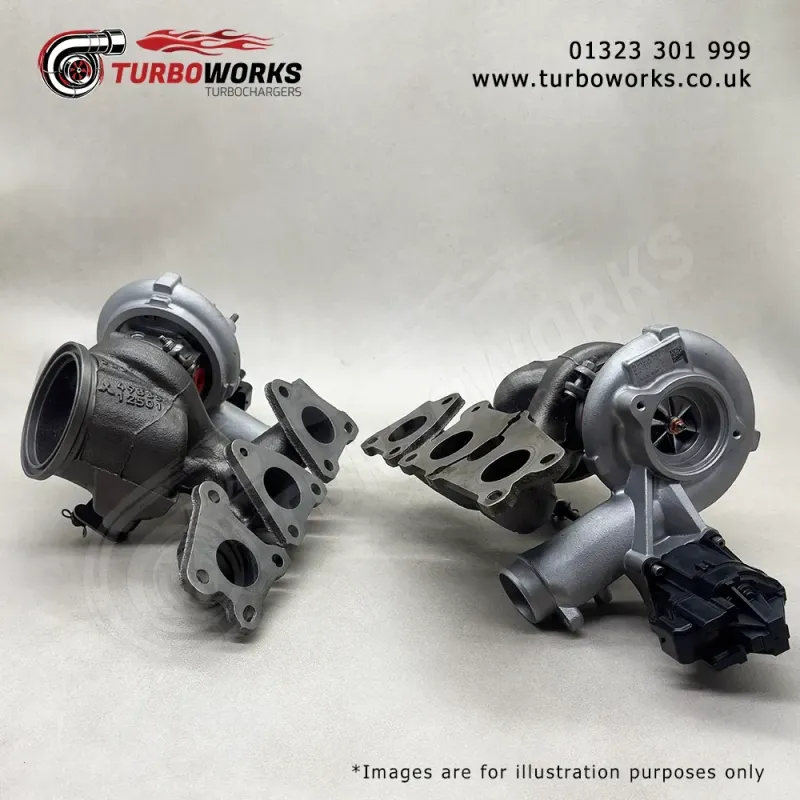BMW M4 Competition GTS Turbo Set
Direct replacement bank 1-3 and bank 4-6 turbos covering 49335-02003 and 49335-02055.