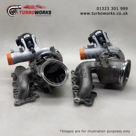 BMW M4 Competition Turbo Set 49335-02005 + 49335-02050
Complete replacement turbo set for M2, M3 and M4 S55.