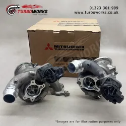 BMW X3 M X4 M S58 Twin Turbo Set
Brand new OE Mitsubishi turbocharger pair for S58 B30T0 3.0 petrol 480HP to 510HP applications.