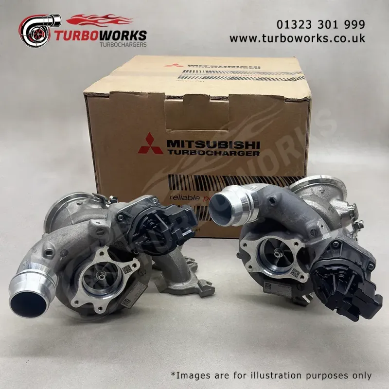 BMW X3 M X4 M S58 Twin Turbo Set
Brand new OE Mitsubishi turbocharger pair for S58 B30T0 3.0 petrol 480HP to 510HP applications.