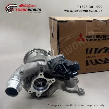 BMW X3 M X4 M S58 Turbo 49477-06300
Brand new OE Mitsubishi cylinders 1-3 turbocharger for 480HP to 510HP applications.