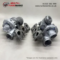 Porsche Macan Twin Turbo 53039700436 + 53039700437
Complete left and right turbocharger set for 3.0 S and GTS 340HP to 360HP. 2
