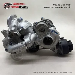 VW Amarok Crafter Turbo 10009700030
Remanufactured turbocharger for 2.0 TDI 142HP to 163HP diesel applications.