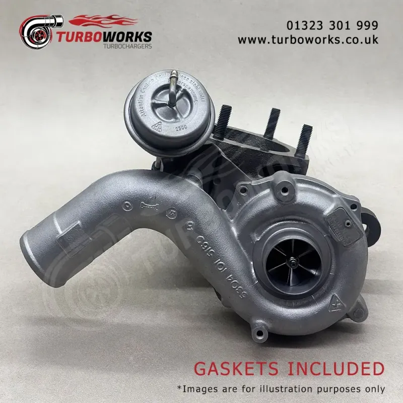VAG 1.8T Turbo 53039700053
Remanufactured stock replacement turbocharger for 150HP to 190HP petrol applications.