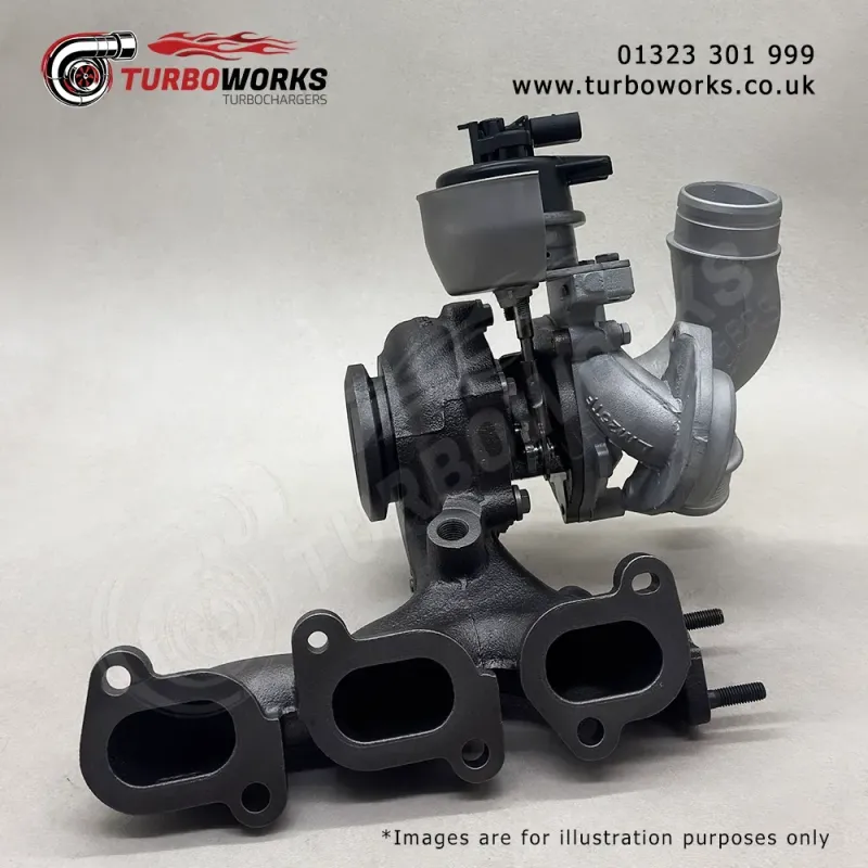 VAG 1.4 TDI Turbo 04B253019A
OEM-spec replacement turbo covering 04B253019F, 04B253019G and 04B253020 references.