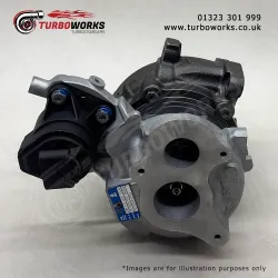 VW 2.0 BiTDI HP Turbo 16359700013
Remanufactured small high-pressure turbocharger for CUAA 239HP to 240HP diesel applications.