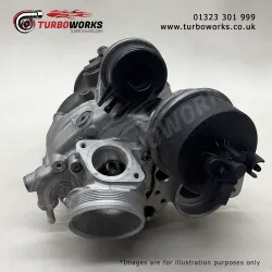 VW 2.0 BiTDI LP Turbo 18539700054
Remanufactured large low-pressure turbocharger for CUAA 239HP to 240HP diesel applications.