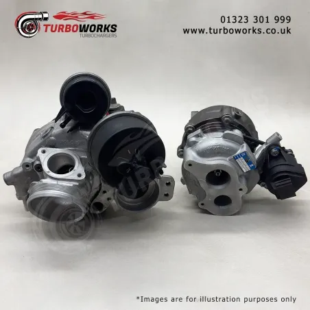 VW 2.0 BiTDI Turbo Set 18539700054 + 16359700013
Remanufactured large LP and small HP turbocharger set for CUAA 239HP to 240HP.
