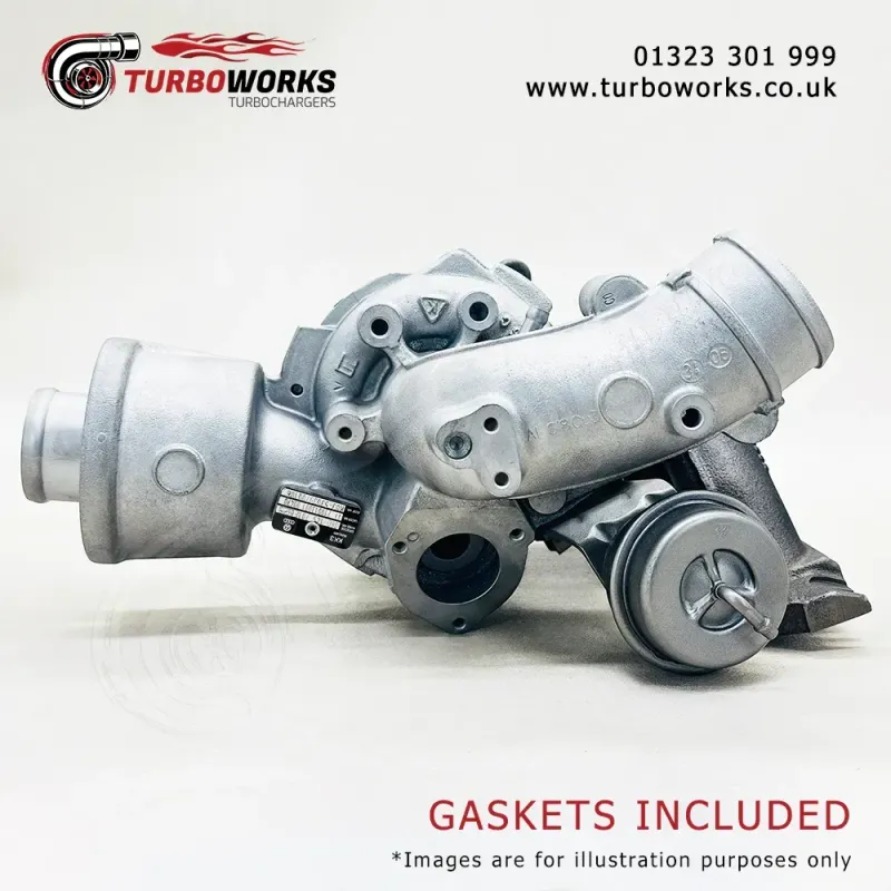Audi A4 2.0 TFSI Turbo 53039700106
Remanufactured KKK K03 turbocharger for 170HP to 220HP petrol applications.
