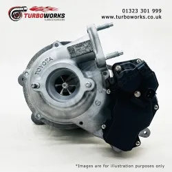 Toyota Hilux 2.4 D Turbo 17201-11070
Remanufactured turbocharger for 2GD-FTV 148HP / 110kW diesel applications.