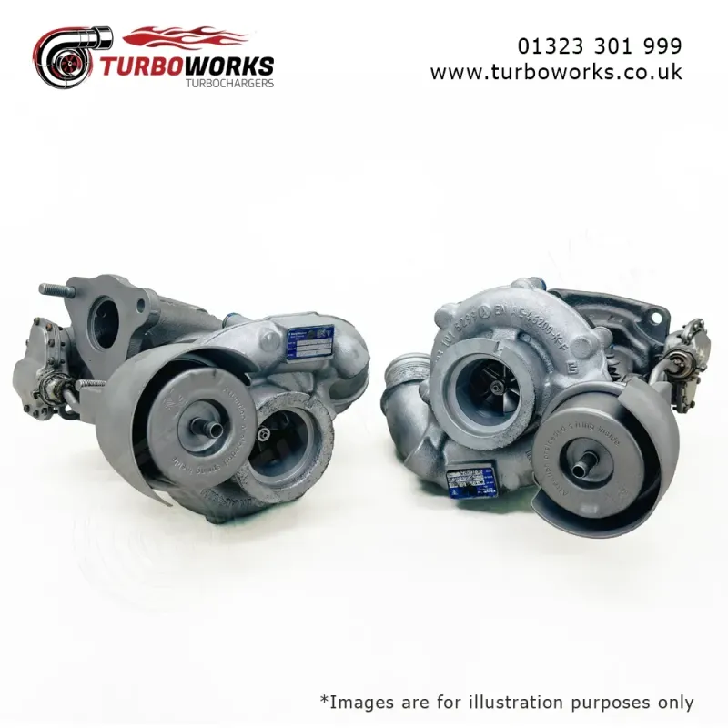 Porsche 911 991 Carrera Turbo Pair 53039700738  53039700739
Reman left and right turbocharger pair for 3.0 Carrera 370HP.