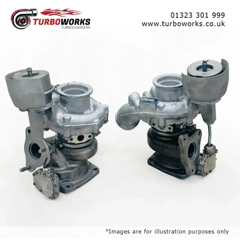 Porsche Carrera T Turbo Set
Replacement twin-turbo set for selected 911 Carrera, Carrera 4, Convertible and Targa 991 models.